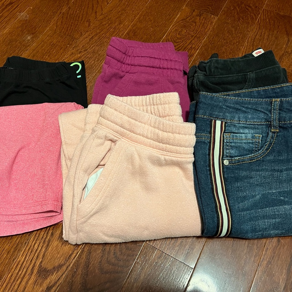🚫SOLD🚫Bundle Lot of 6x Girls size 10/12 pants